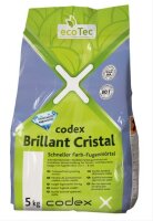 codex Brillant Cristal Fugenmörtel 5 kg achatgrau