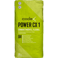 codex Power CX 1 /   25 kg Dünnbettmörtel