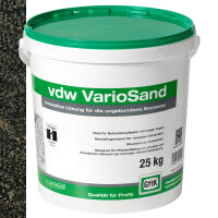 VDW VarioSand Basaltgrau 25kg Fugensand