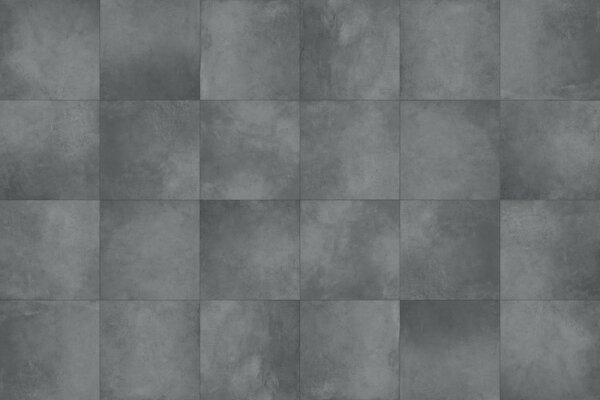 ULTRA SOLID BLACK 60X60 RETT 20mm